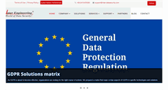 Desktop Screenshot of inter-datasecurity.com